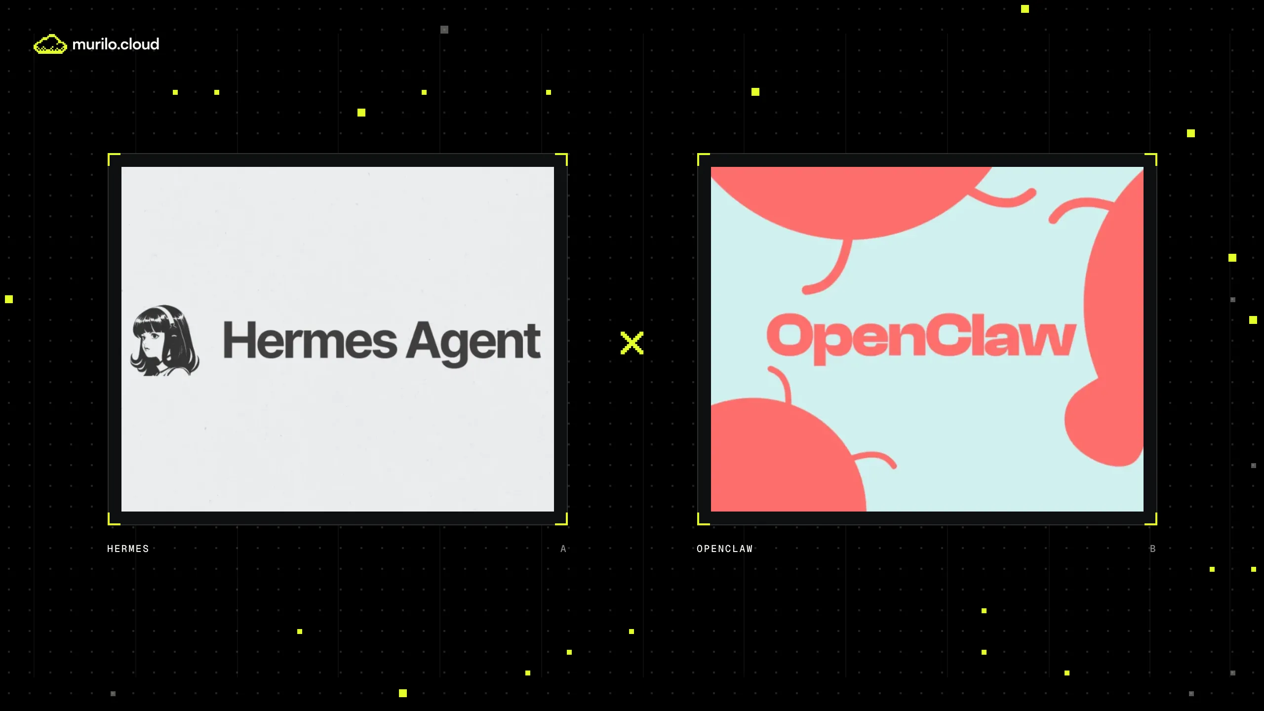 OpenClaw e Hermes Agent lado a lado